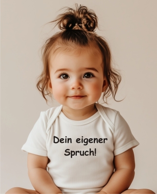 Babybody: Mit Deinem eigenen Spruch